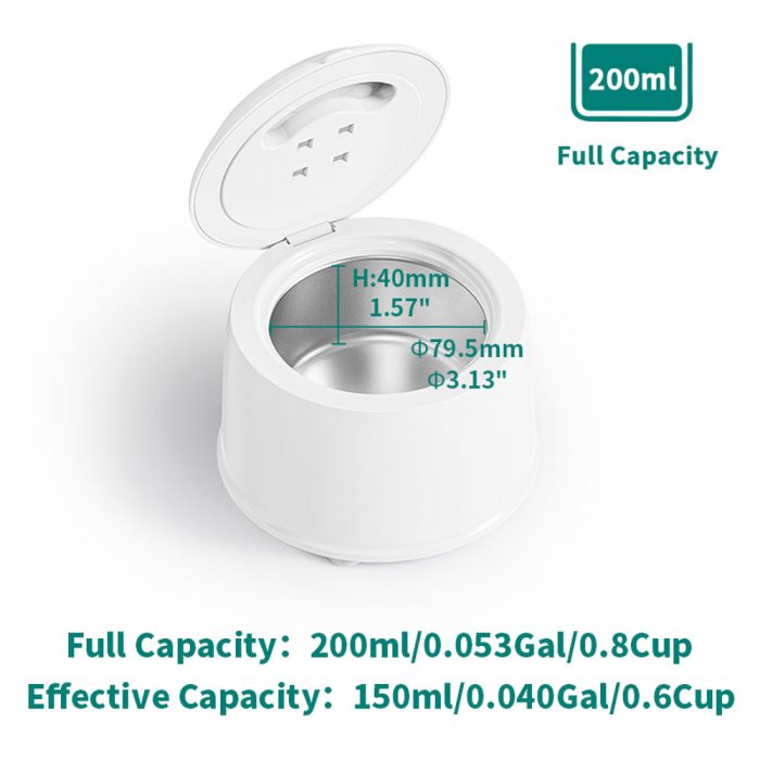 200ml UV Ultrasonic Denture Cleaner DV018 - Image 5