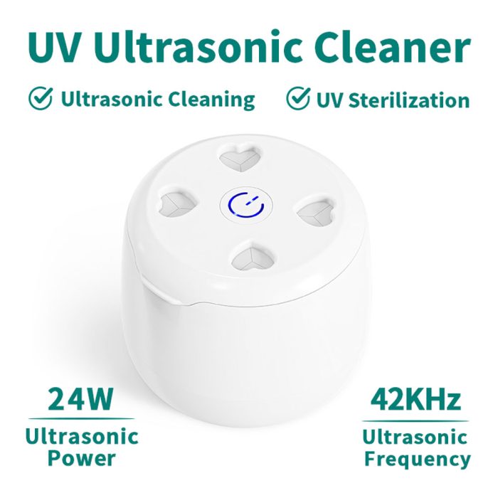 300ml UV Ultrasonic Denture Cleaner DV019 - Image 2