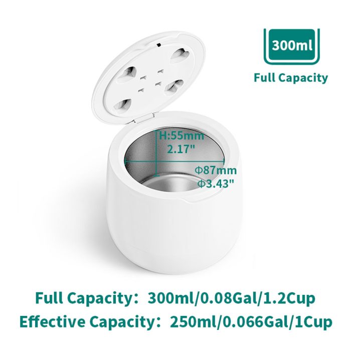 300ml UV Ultrasonic Denture Cleaner DV019 - Image 5