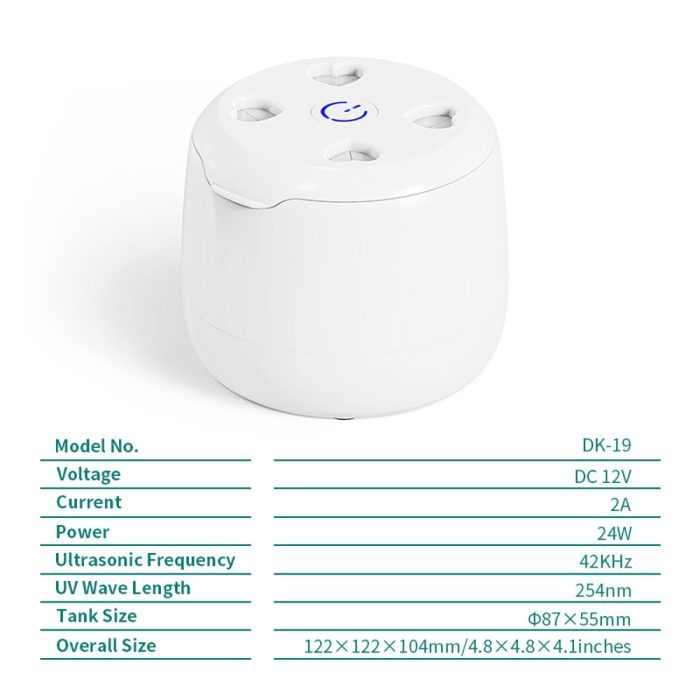 300ml UV Ultrasonic Denture Cleaner DV019 - Image 6